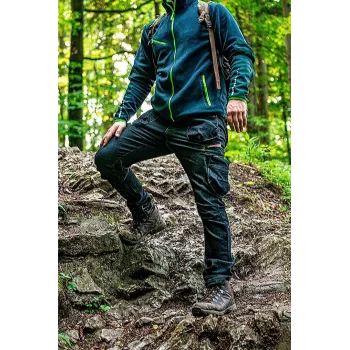 NEO Tools 81-229-XXXL apsauginės kelnės pilka/žalia