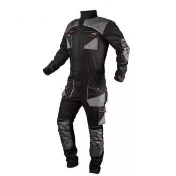NEO TOOLS 81-258-XS unisex darbo marškinėliai XS pilkas melanžas 100% medvilnė OEKO-TEX