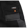 NEO Tools 81-270-XL apsauginiai darbo šortai, pilki/juodi, XL dydis, 9 kišenės, EN ISO 13688