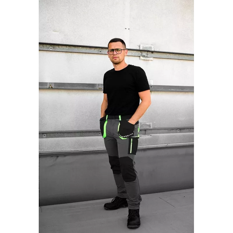 NEO Tools 81-290-XL apsauginės kelnės, juodos