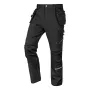 NEO TOOLS 81-296-3-XL darbo kelnės Mix&Match 4-Way Stretch su holster kišenėmis, Cordura sutvirtinimais, juodos, XL dydžio