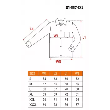 NEO TOOLS 81-557-XXL darbo striukė pilka/juoda XXL