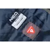 NEO TOOLS 81-571-XXXL Vyriška darbo striukė, 100% medvilnės kanvas, 270 g/m², pilka/žalia, XXXL