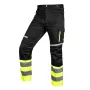 NEO TOOLS 81-795-XL didelio matomumo darbo kelnės, juodos/geltonos, XL dydis