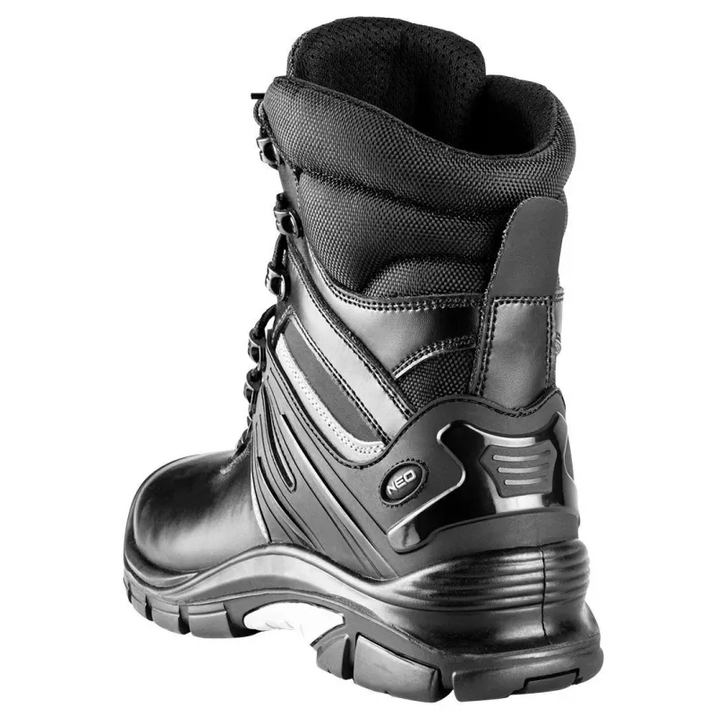NEO Tools 82-175-41 S1P SRC plieninės apsauginės avalynės, 41 dydis, juoda/pilka