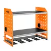 NEO TOOLS 84-199 Sieninis laikiklis akumuliatoriniams grąžtams ir priedams, juodas su raudonomis detalėmis