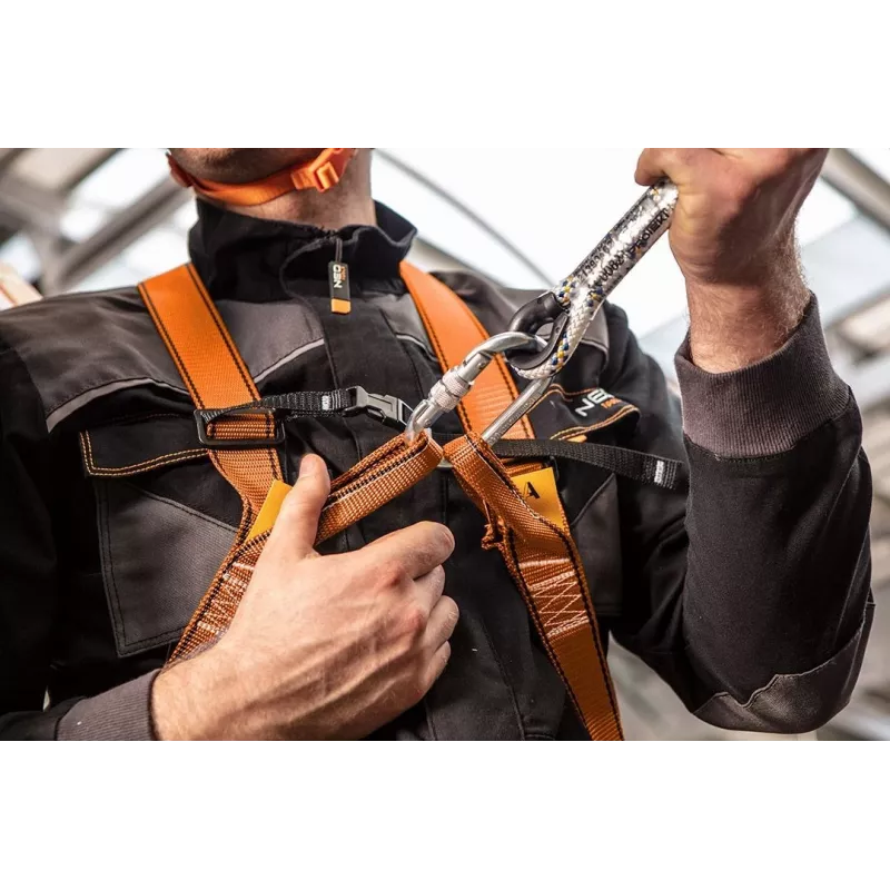 NEO TOOLS 97-101 Apsauginis stabdymo įtaisas su pagalbiniu stabdymu