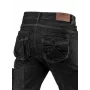 NEO TOOLS DENIM 5-Pocket Work Trousers, juodos spalvos, S dydis