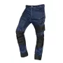 NEO TOOLS DENIM darbo kelnės su Oxfordo sutvirtinimais, tamsiai mėlynos, XS dydis