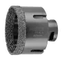 NEO TOOLS Deimantinis vainikinis grąžtas 65 mm M14 vakuuminio litavimo keramikai, porcelianui, granitui, marmurui, stiklui
