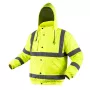 NEO TOOLS gerai matoma lengvai izoliuota bomber darbo striukė, fluorescencinė geltona, dydis XXXL