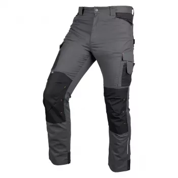 NEO TOOLS Mix&Match darbo kelnės su Cordura sutvirtinimais, pilkai juodos, XXXL dydžio