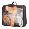 NEO TOOLS apsaugos rinkinys su saugos lynu – PROTEKT P-01 pilnas diržas, 2 m kernmantle lynas, plieniniai karabinai, EN 361/354/363, CE 0082