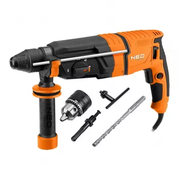 NEO TOOLS 04-723 SDS+ 900W, 3,5J rotorinis plaktukas su laikymo dėžute