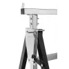 NEO Tools TOP-84-145 plieninis stalčius darbastaliui, 580x450x130 mm, 25 kg apkrova, rutulinės kreipiančiosios, centrinis užraktas, juoda/pilka