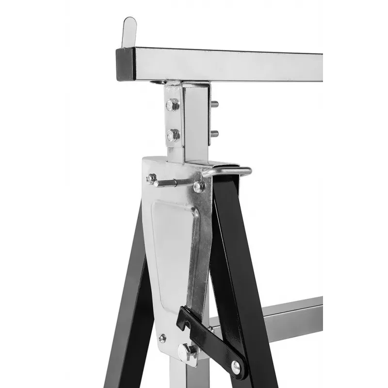 NEO Tools TOP-84-145 plieninis stalčius darbastaliui, 580x450x130 mm, 25 kg apkrova, rutulinės kreipiančiosios, centrinis užraktas, juoda/pilka