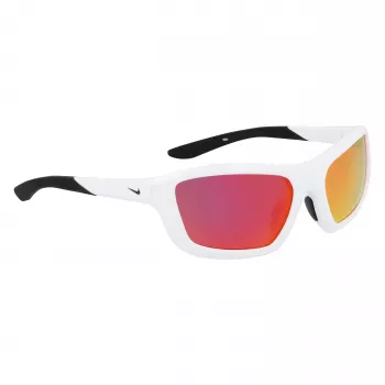 Nike vaikiški akiniai nuo saulės NKFV2401-100 balti dūminiai pilki 54/17/130 mm