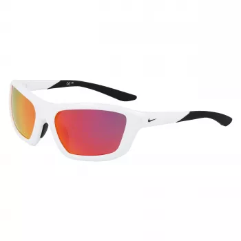 Nike vaikiški akiniai nuo saulės NKFV2401-100 balti dūminiai pilki 54/17/130 mm