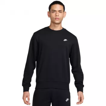 Nike Club French Terry Crewneck Megztinis Vyrams Juodas 2XL