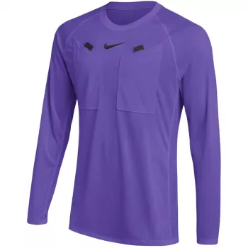 Nike Dri-FIT Referee III vyriški marškinėliai ilgomis rankovėmis, violetiniai (560), dydis S