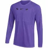 Nike Dri-FIT Referee III vyriški ilgomis rankovėmis futbolo teisėjo marškinėliai Court Purple/White, dydis M