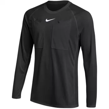Nike Dri-FIT Referee III Ilgo Rankovės Vyriški Futbolo Teisėjo Marškinėliai Juodi HV8326 010 Dydis S