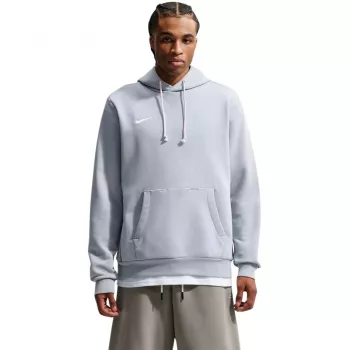Nike Dri-FIT Standard Issue vyriškas gobtuvinis megztinis, šviesiai pilka