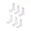 Nike Everyday Elevated 6-Pack Crew kojinės White (EU 38-42.5) HQ8021-906
