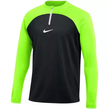 Nike NK Dri-FIT Academy Drill Top K Black-Green DH9230 010 S Vyriškas treniruočių megztinis