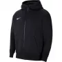 Nike Park 20 Fleece Full-Zip Hoodie juodos spalvos CW6891-010