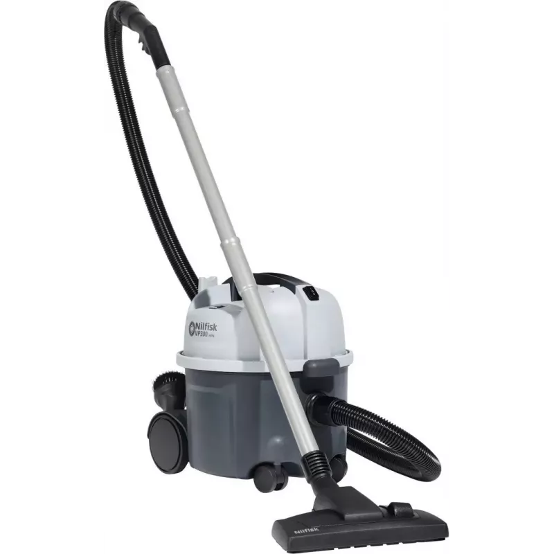 Nilfisk 107421157 sausasis dulkių siurblys iš perdirbto plastiko, 800 W, 10 L, 69 dB, 10 m laidas