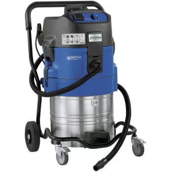 Nilfisk ATTIX 761-21 XC šlapio ir sauso valymo dulkių siurblys, 70 l, nerūdijantis plienas, 1200 W, juoda/mėlyna