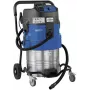 Nilfisk ATTIX 761-21 XC šlapio ir sauso valymo dulkių siurblys, 70 l, nerūdijantis plienas, 1200 W, juoda/mėlyna
