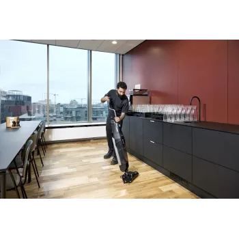 Nilfisk DRYFT V1 EU autonominis grindų šveitimo ir džiovinimo įrenginys, 145 W, 1644 m²/h, valdomas einant
