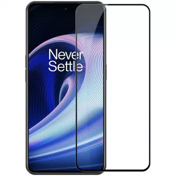 Nillkin Amazing CP+PRO Ultra-Thin Tempered Glass Screen Protector, 0,2 mm Frame, 9H Hardness, Black, skirta OnePlus Ace