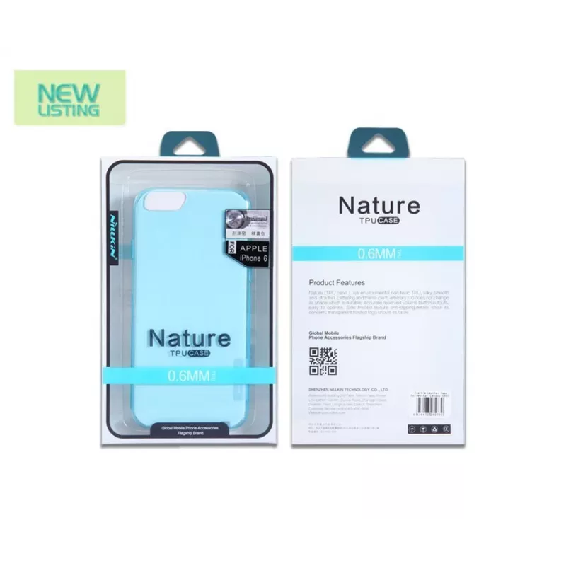 Nillkin Nature TPU Back Cover for Xiaomi Redmi Note 4 / Note 4X - Pilka