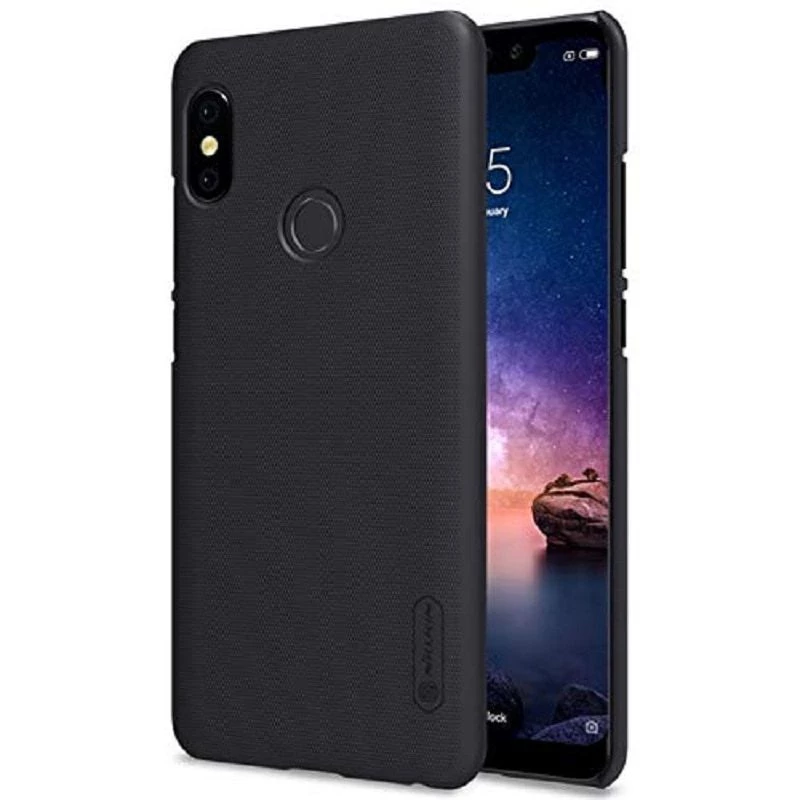 Nillkin Super Frosted Shield Case, skirta „Xiaomi Redmi Note 6 Pro“ – juoda