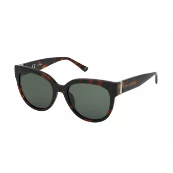 NINA RICCI Moteriški akiniai nuo saulės SNR2615409AT Drugelio katės akies ruda Havana 54mm