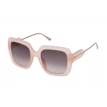 Nina Ricci moteriški akiniai nuo saulės SNR299-5302G1 Havana rudos gradientinės 53/22/140 mm