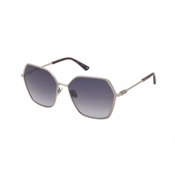 Nina Ricci Moteriški Saulės Akiniai SNR327590A39 - Acetatinis Rėmas, UV400 Apsauga, 59 mm Lęšiai