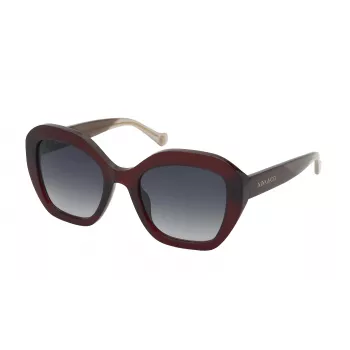 Nina Ricci moteriški akiniai nuo saulės SNR355-5309Y9 Havana Brown Tortoise Gradient Brown 53mm