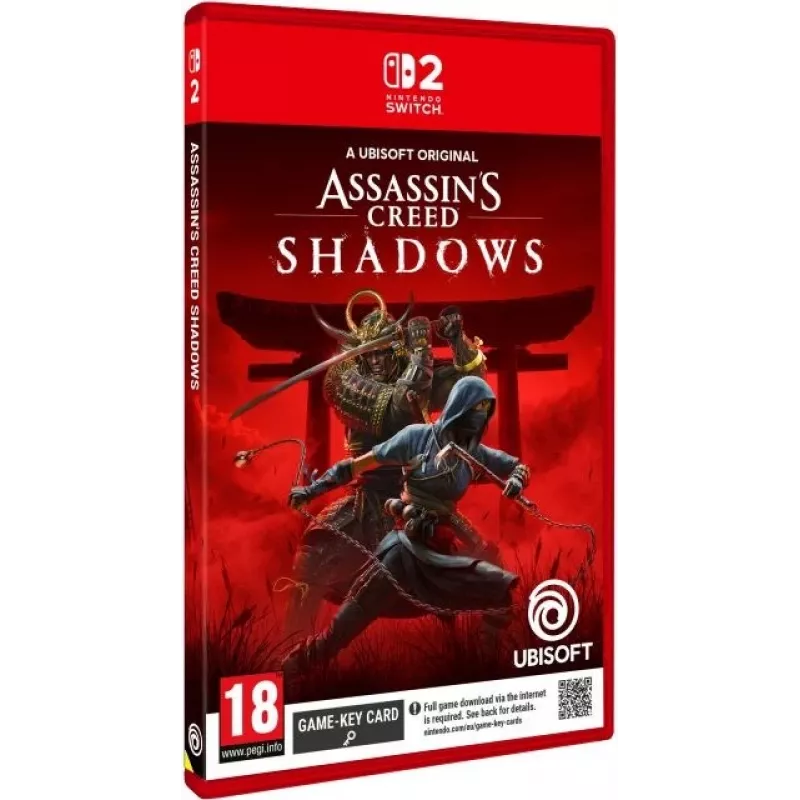 Nintendo Switch 2 + Assassin's Creed Shadows rinkinys – juoda