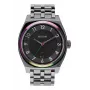 NIXON Vyriškas laikrodis A325-1698-00 40mm nerūdijančio plieno korpusas odinis dirželis japoniškas kvarcinis