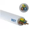 NKT YDYp 3x1.5 mm² 450/750V PVC maitinimo kabelis, 100 m ritė, baltas