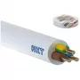 NKT YDYp 3x1.5 mm² 450/750V PVC maitinimo kabelis, 100 m ritė, baltas