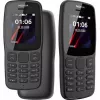 Nokia 106 TA-1114 Dual SIM 4MB juoda OEM