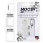 Noosy NS-SIM-WH SIM kortelių adapterių rinkinys, baltas (Nano/Micro į Micro/Standard, 3 adapteriai + ištraukimo smeigtukas)