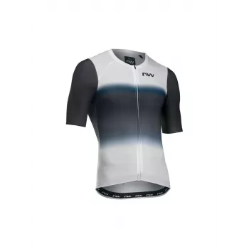 Northwave Blade Air Jersey vyriški dviračių marškinėliai trumpomis rankovėmis, balti/juodi, dydis L | Kur.lt