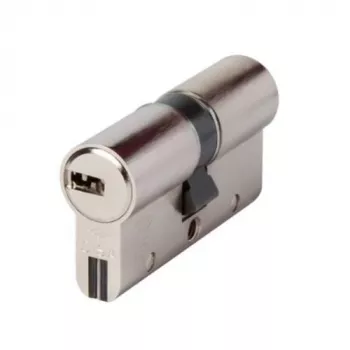NUKI Cisa Astral S 30/50 dvigubas cilindras, euro profilis, nikeliuotas, aukšto saugumo