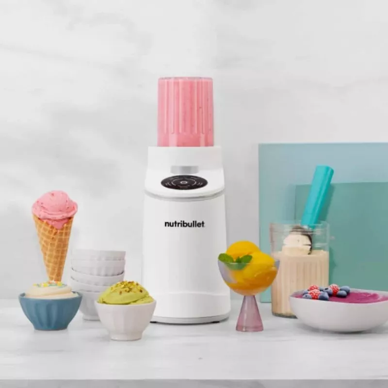 NutriBullet NBD0503W ledų gaminimo aparatas, baltas